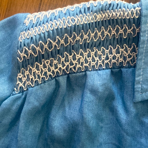 Light denim button up - Picture 6 of 7